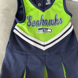 Seattle Seahawks Baby Cheerleader Dress
